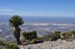 A magnífica vista do alto de 'El Quemado', a montanha sagrada da região de Real de Catorce, pueblo mágico no norte do México
